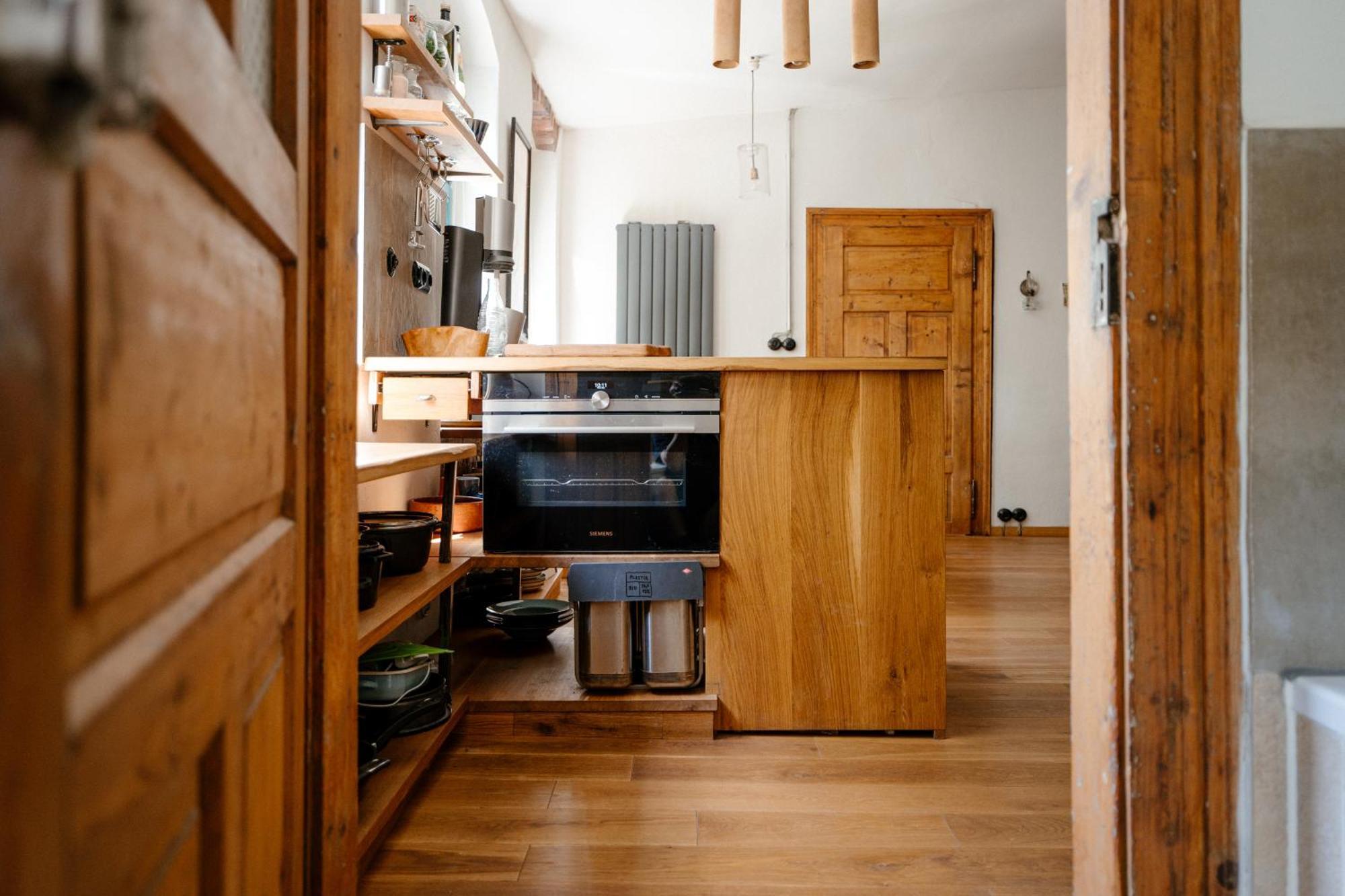 The Upholstery Tinyhouse Deluxe Eco Chalet Kreativ Citynah 开姆尼茨 外观 照片