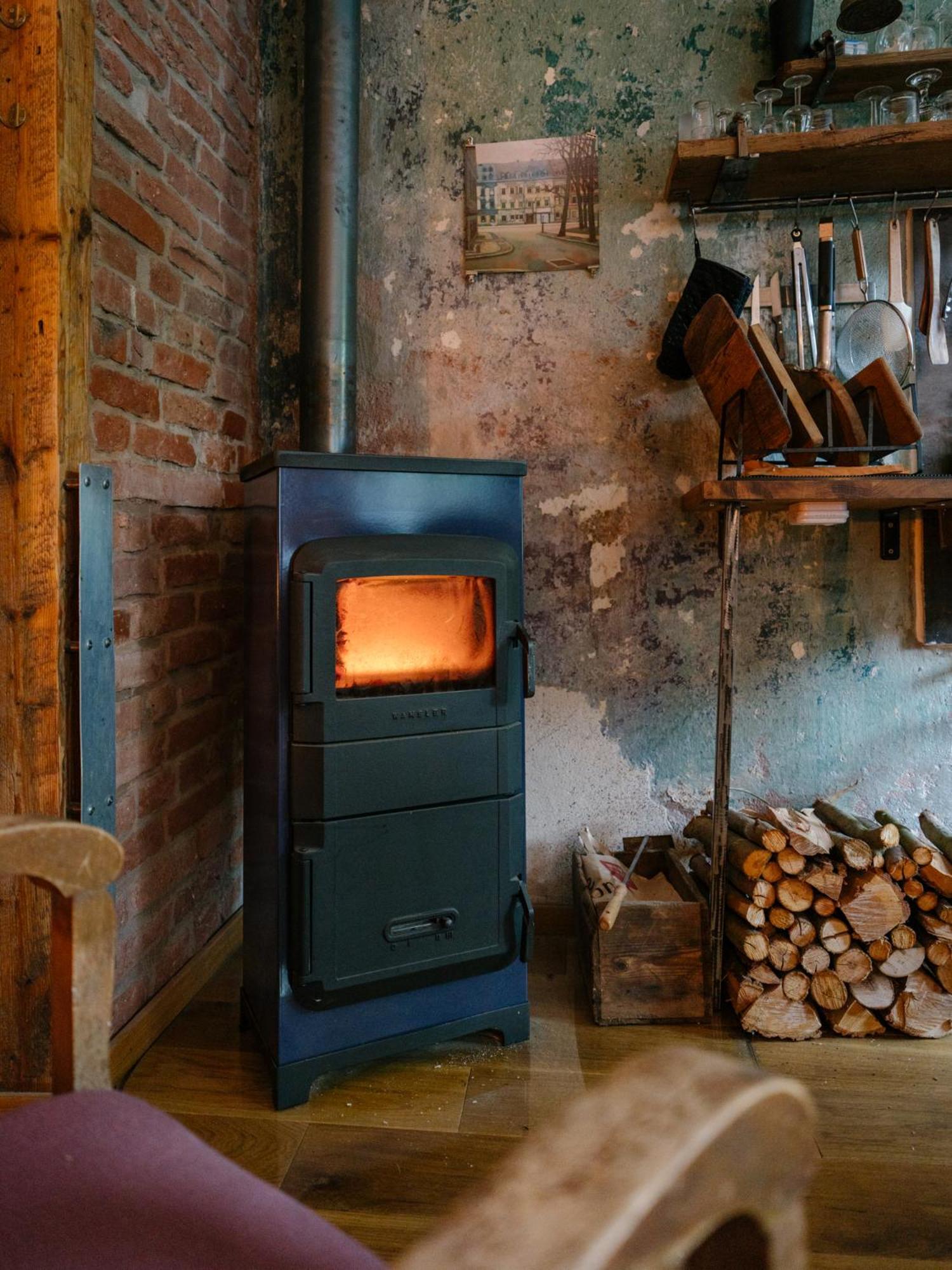 The Upholstery Tinyhouse Deluxe Eco Chalet Kreativ Citynah 开姆尼茨 外观 照片