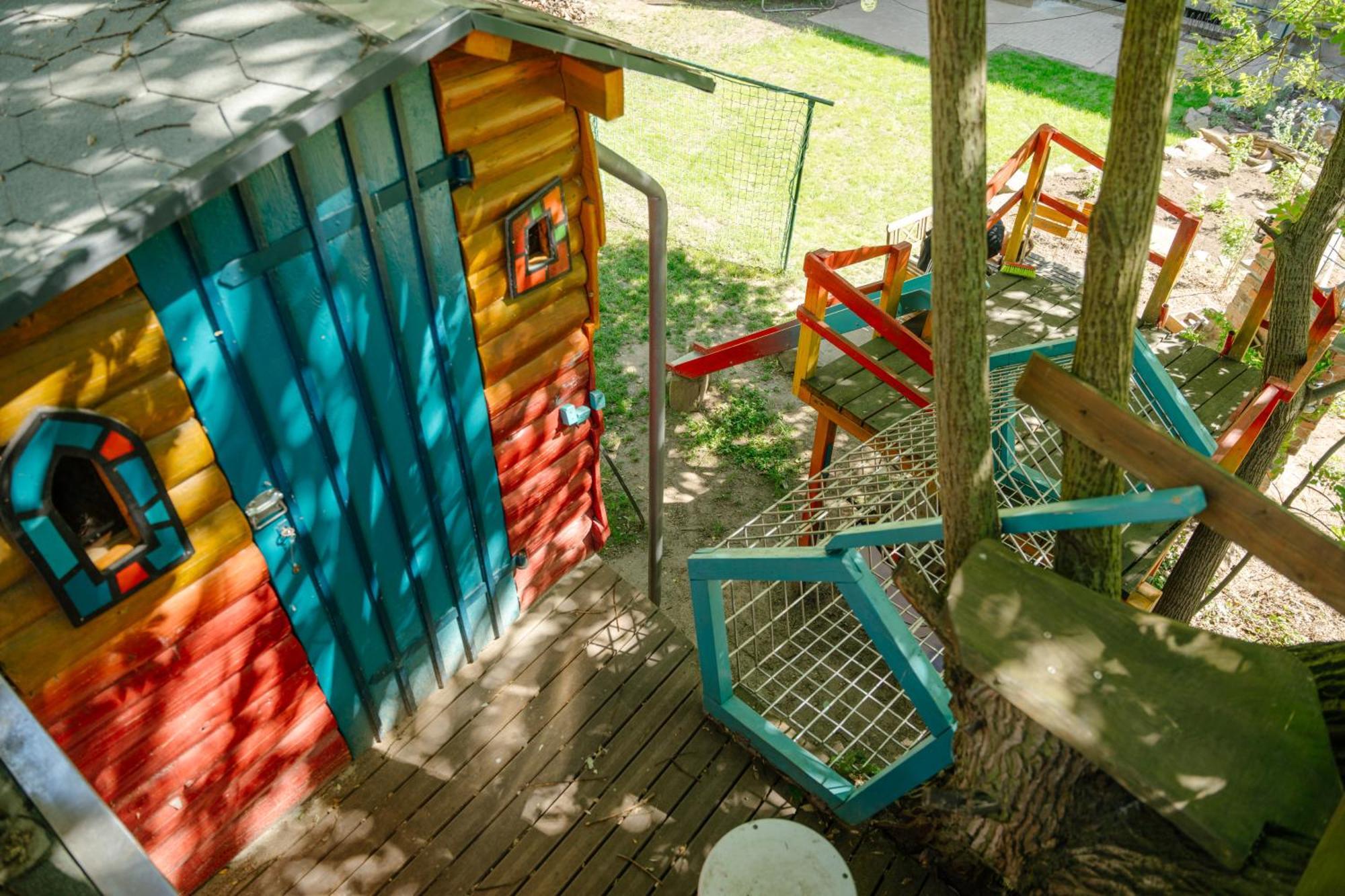 The Upholstery Tinyhouse Deluxe Eco Chalet Kreativ Citynah 开姆尼茨 外观 照片