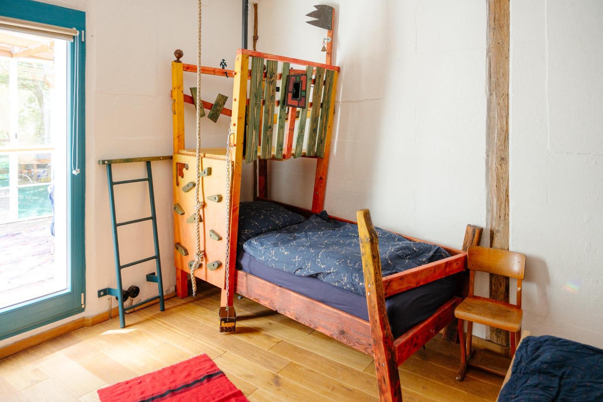 The Upholstery Tinyhouse Deluxe Eco Chalet Kreativ Citynah 开姆尼茨 外观 照片
